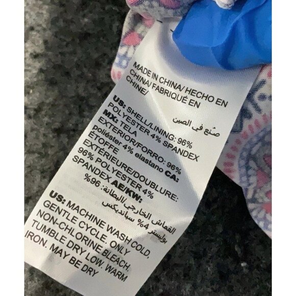 NEW Chicos Medallion Print Midi Shirt Dress 2 (12 / 14) Pink Blue Multi NWOT - Picture 6 of 8